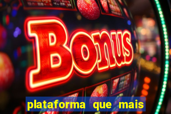 plataforma que mais paga no fortune tiger